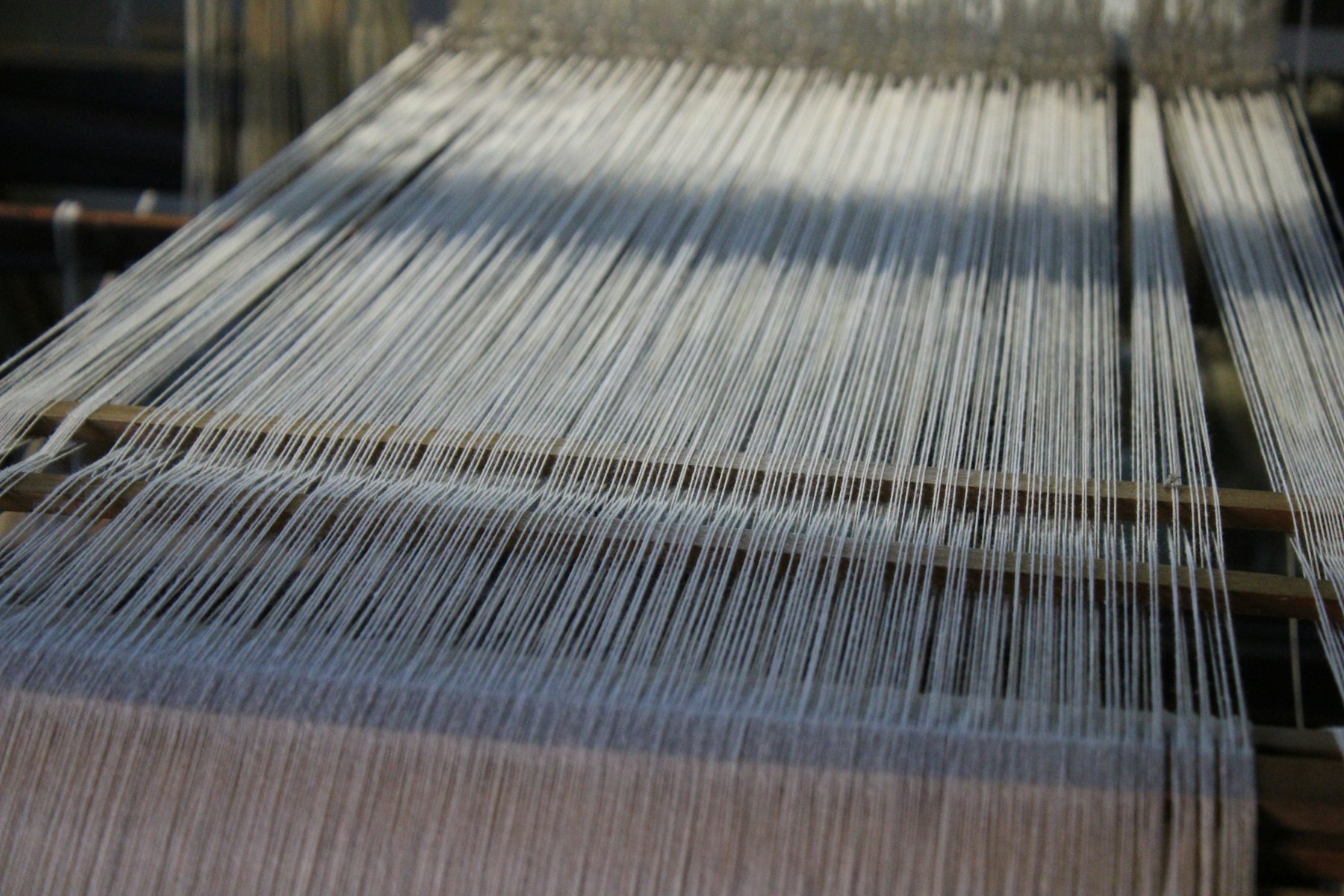 Cloth chosen by hand, not by catalogue